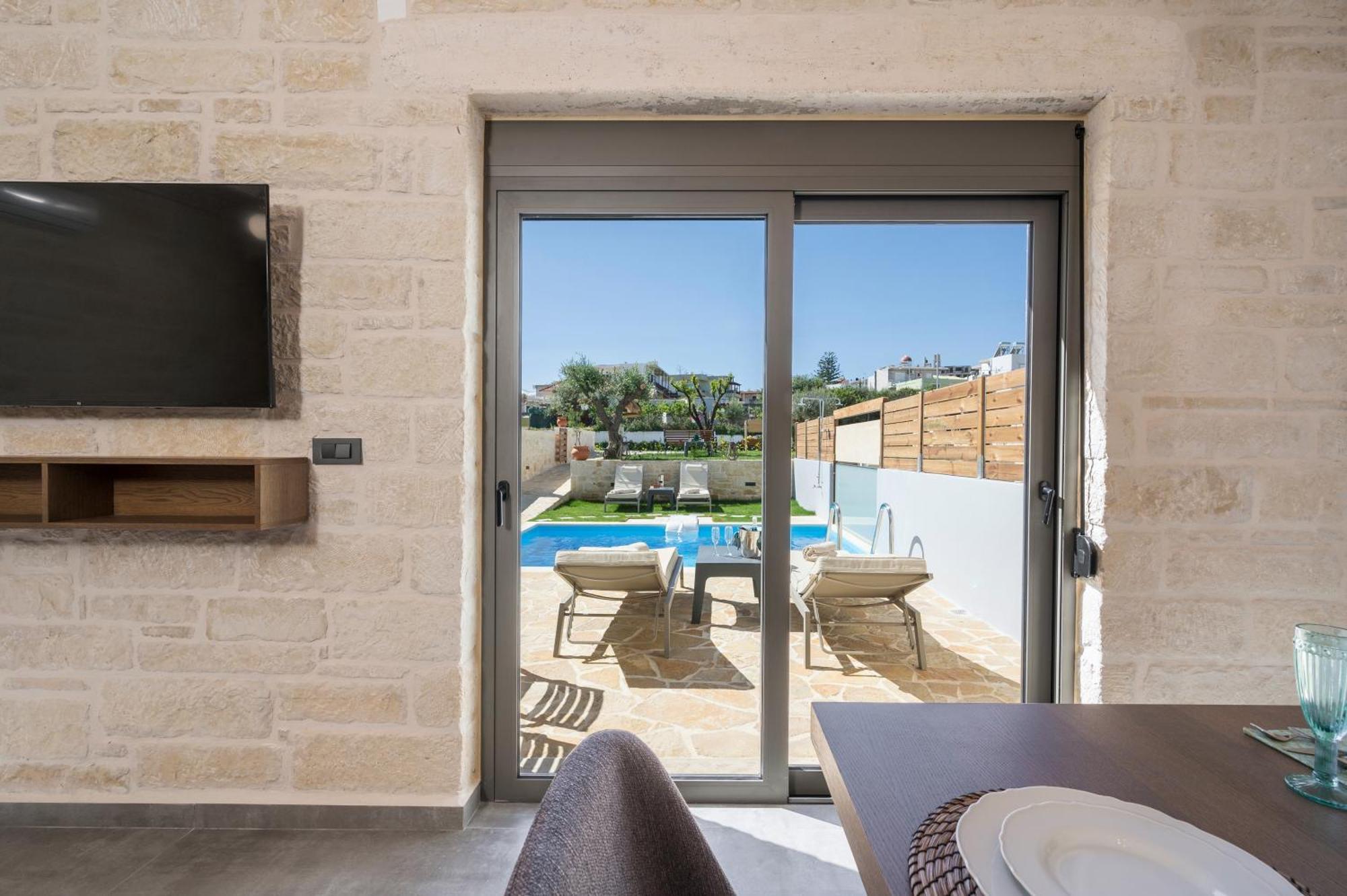 Sun Flower Villas With Sea View Agia Marina Zewnętrze zdjęcie