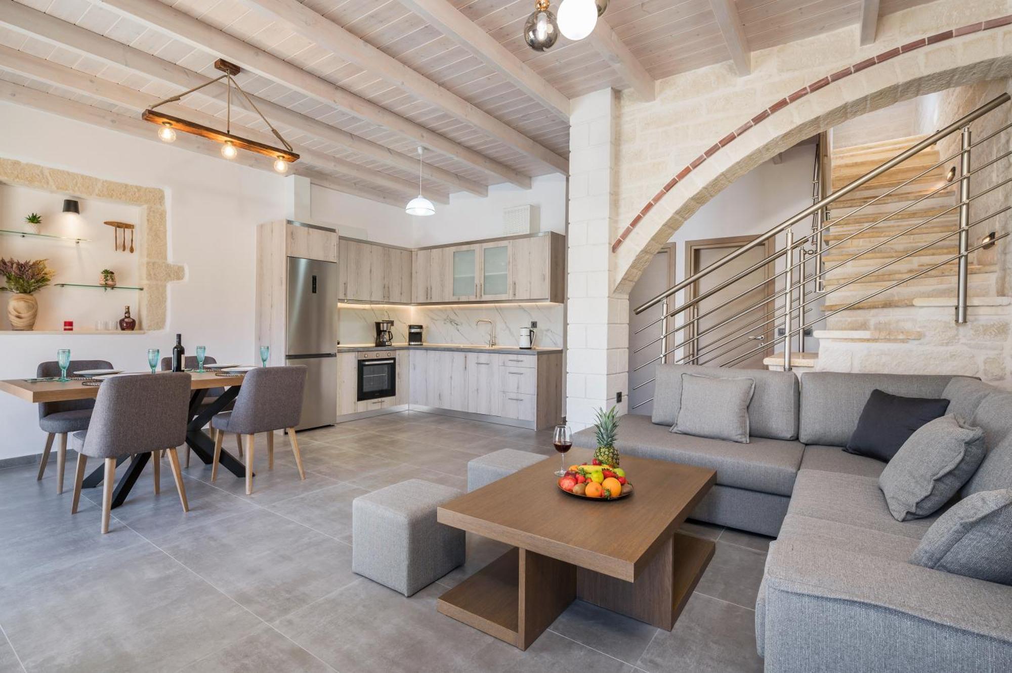 Sun Flower Villas With Sea View Agia Marina Zewnętrze zdjęcie