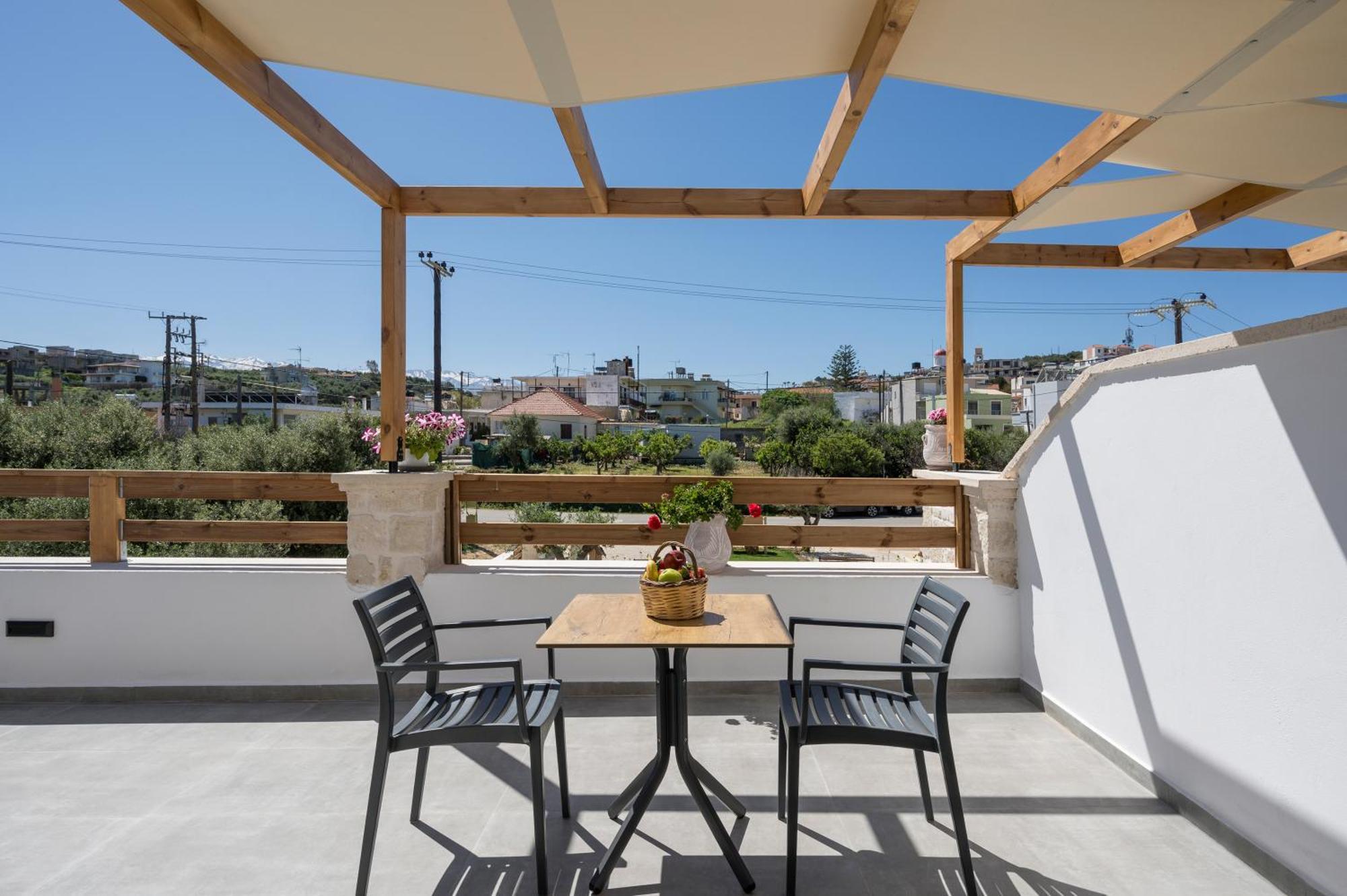 Sun Flower Villas With Sea View Agia Marina Zewnętrze zdjęcie