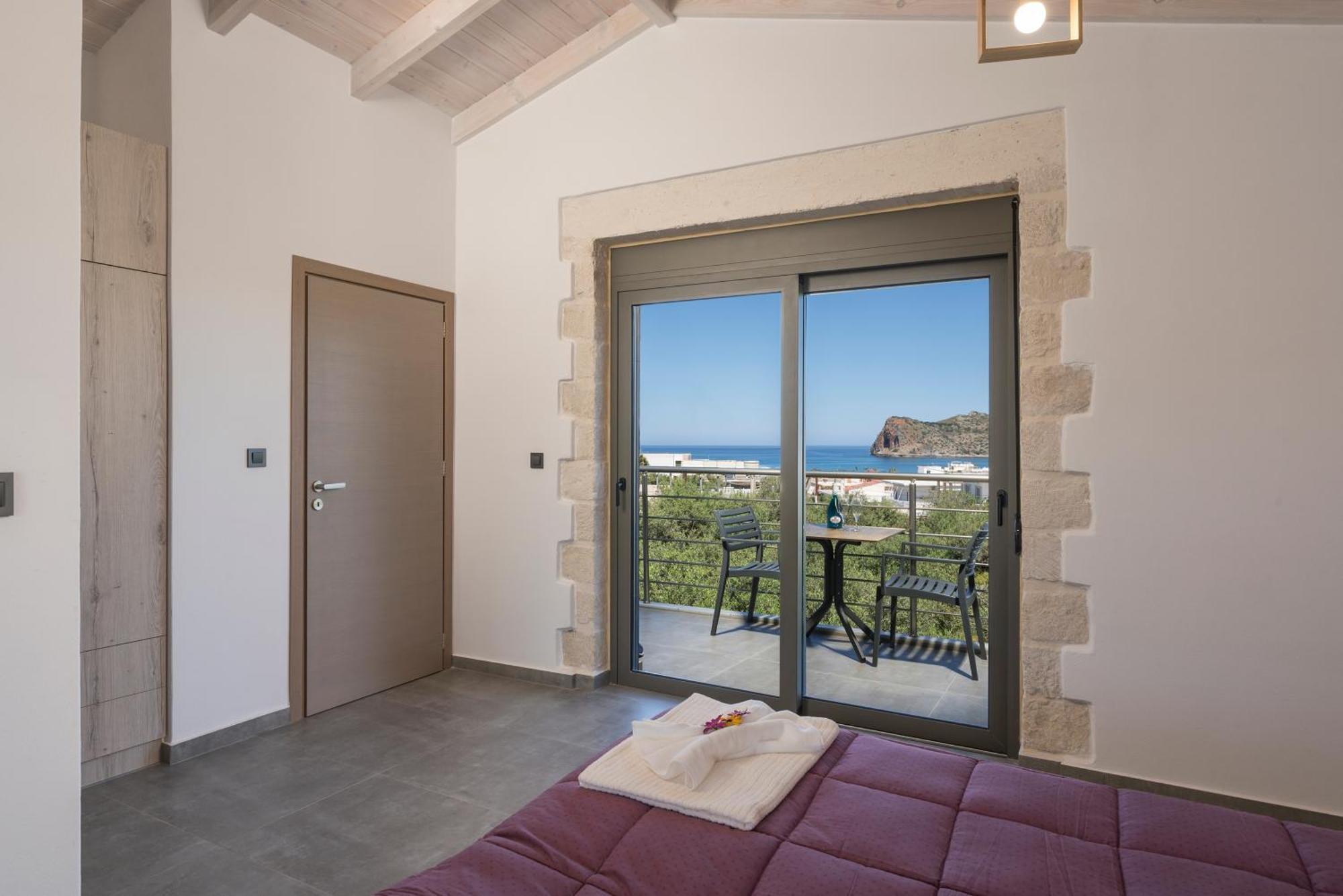 Sun Flower Villas With Sea View Agia Marina Zewnętrze zdjęcie