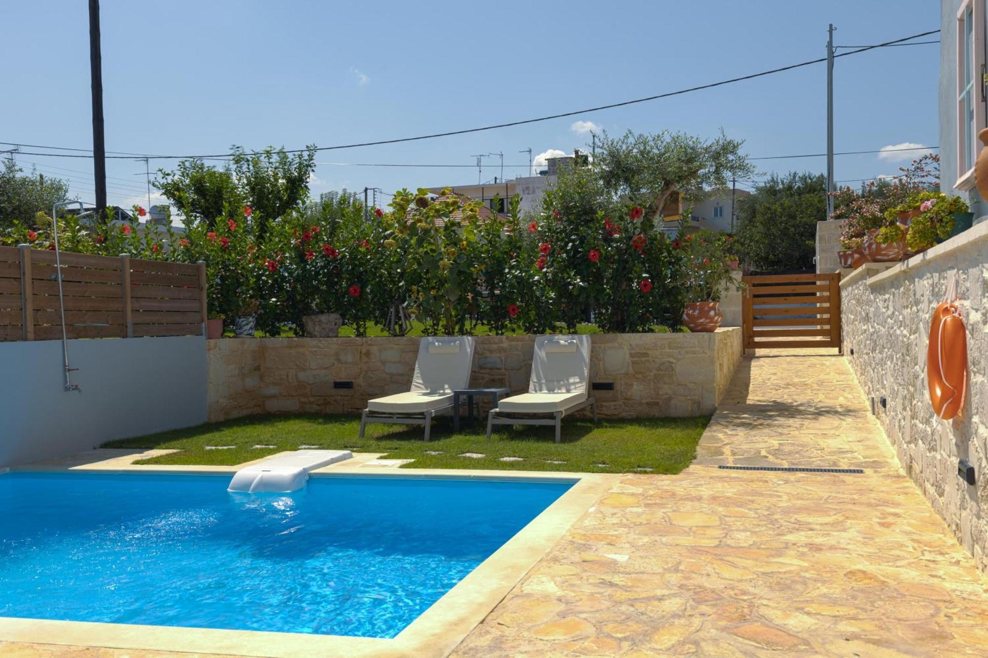 Sun Flower Villas With Sea View Agia Marina Zewnętrze zdjęcie