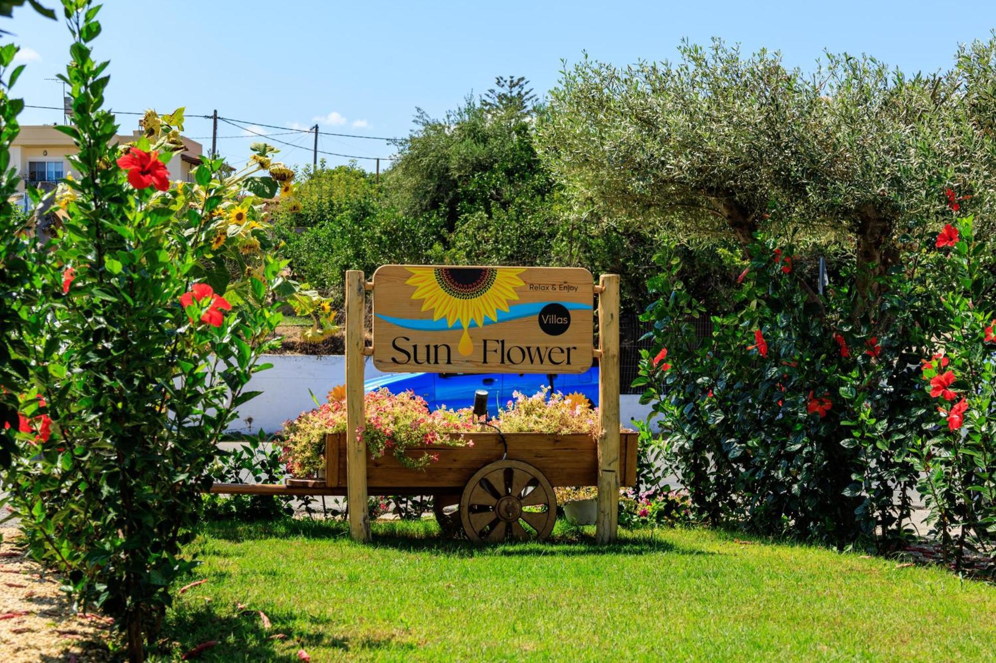 Sun Flower Villas With Sea View Agia Marina Zewnętrze zdjęcie