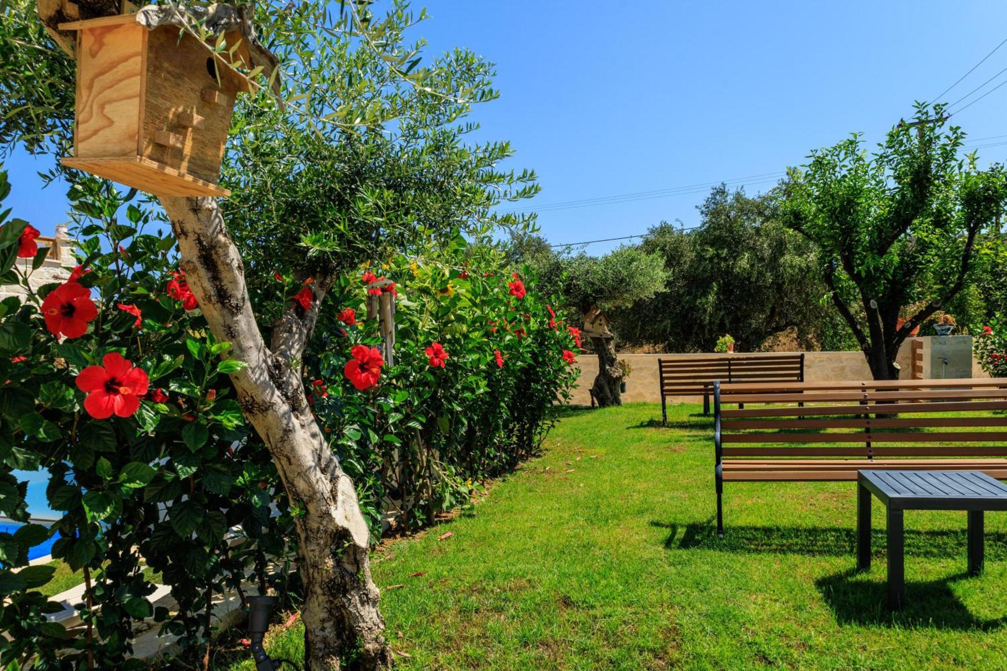 Sun Flower Villas With Sea View Agia Marina Zewnętrze zdjęcie